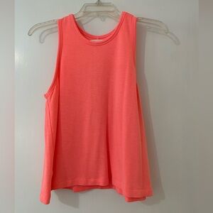 Ann Taylor Loft Lou & Grey Coral colored cotton swing top